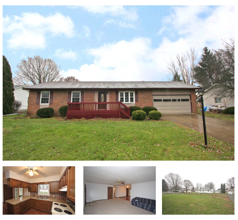 Lovely Ranch Home For Sale at 25 Adena Court in Fredericktown Ohio